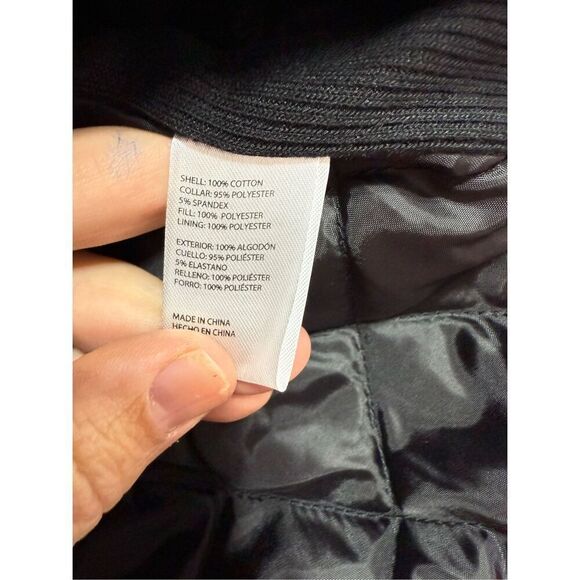 Weatherproof Men’s Canvas Vest sz M Outerwear Fleece Quilted NEW #F624 - Picture 6 of 6